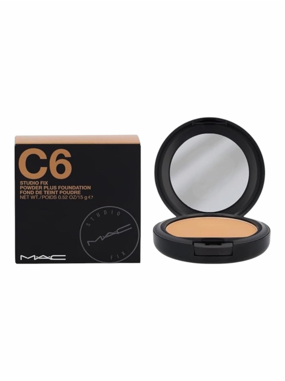MAC Cosmetics Studio Fix Powder Plus Foundation -C6- [ORIGINAL FORMULA] NEW